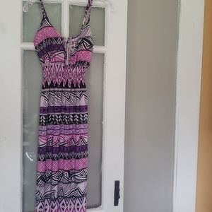 NWTS Poolside Beach Sun Dress Maxi